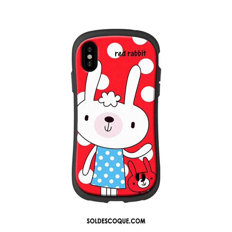 Coque iPhone X Créatif Téléphone Portable Ornements Suspendus Animal Charmant France