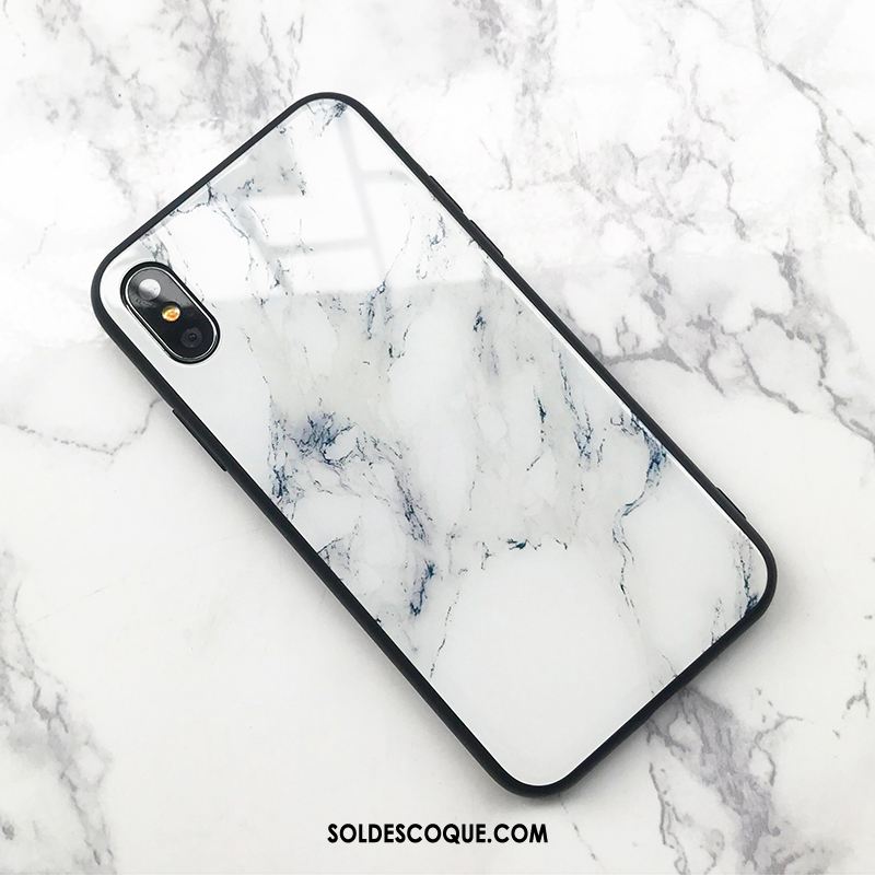 Coque iPhone X Créatif Verre Grand Ciel Étoilé Marque De Tendance Soldes