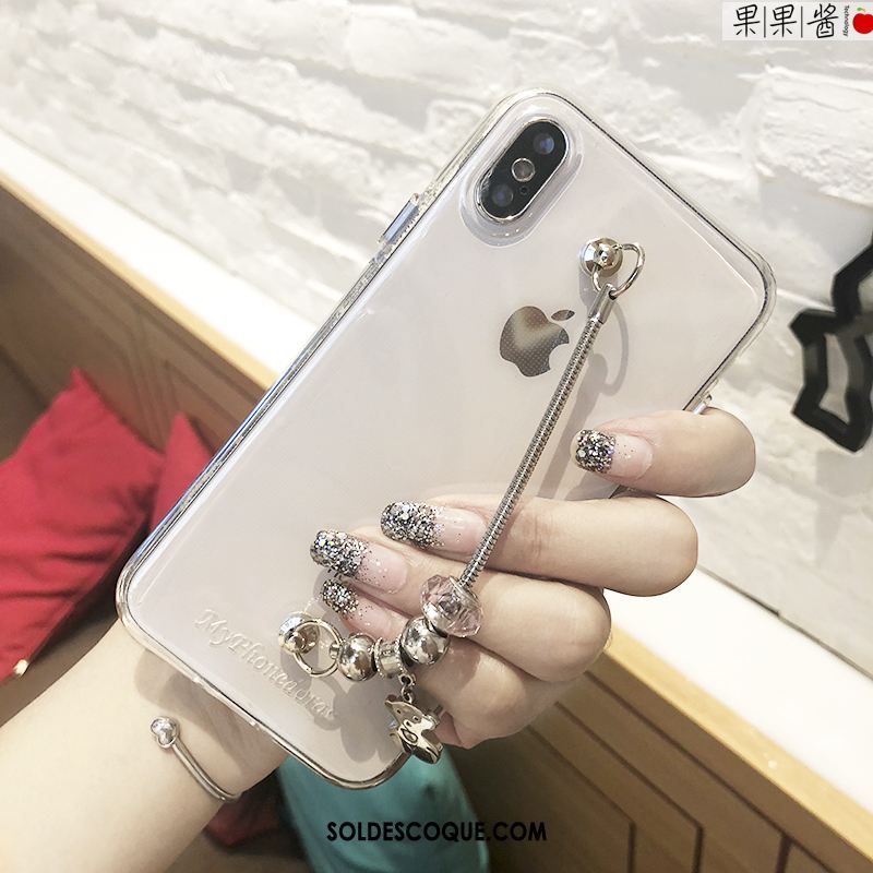 Coque iPhone X Fluide Doux Téléphone Portable Tout Compris Tendance Incassable Housse Pas Cher