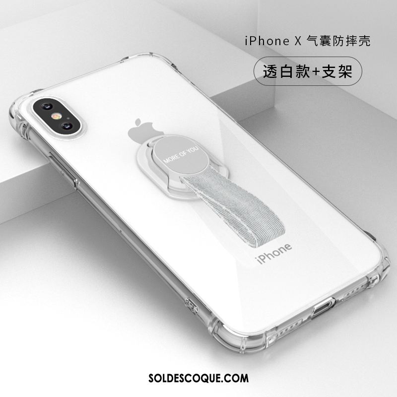 Coque iPhone X Ornements Suspendus Transparent Mode Nouveau Tendance Soldes