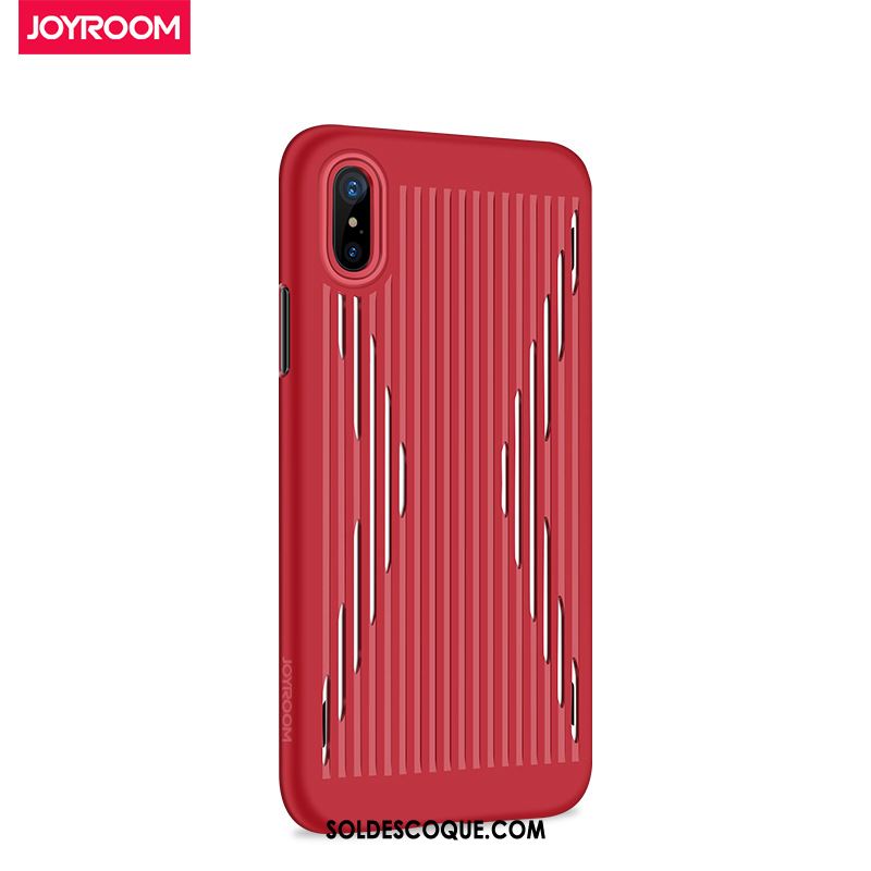 Coque iPhone X Poulet Refroidissement Respirant Métal Étui Pas Cher