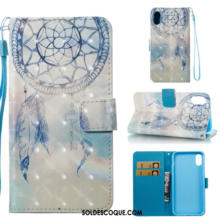 Coque iPhone X Protection Téléphone Portable Incassable Clamshell Silicone Pas Cher