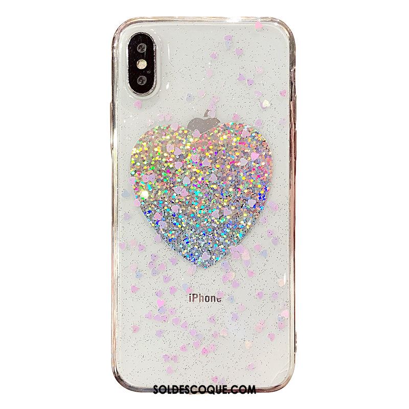 Coque iPhone X Silicone Transparent Amoureux Tout Compris Téléphone Portable Pas Cher