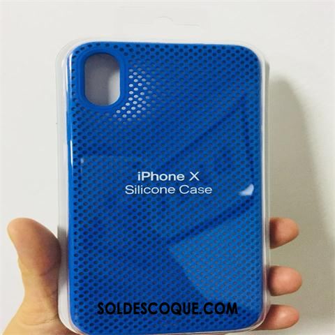 Coque iPhone X Tendance Mode Bordure Incassable Refroidissement Pas Cher