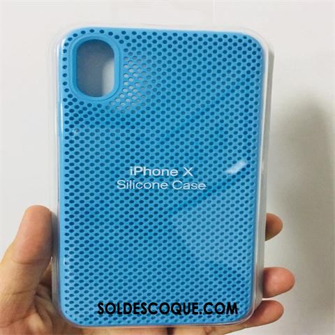 Coque iPhone X Tendance Mode Bordure Incassable Refroidissement Pas Cher