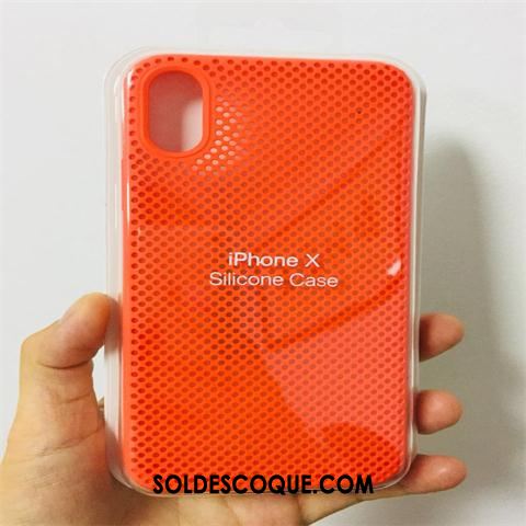 Coque iPhone X Tendance Mode Bordure Incassable Refroidissement Pas Cher