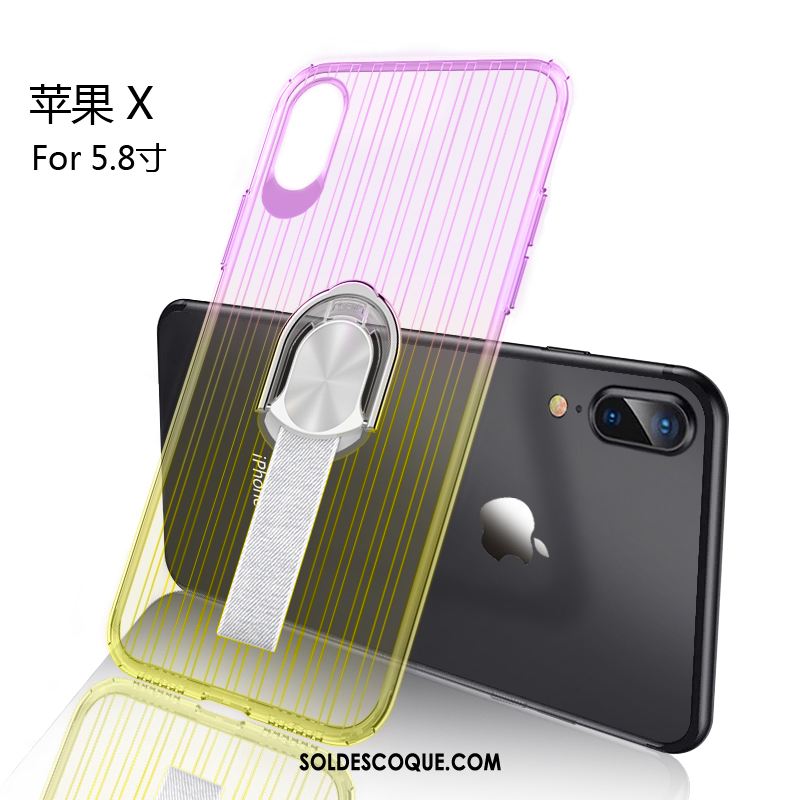 Coque iPhone X Tout Compris Incassable Très Mince Fluide Doux Mode Pas Cher