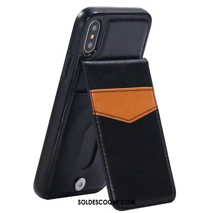 Coque iPhone X Tout Compris Portefeuille Protection Incassable Téléphone Portable Soldes