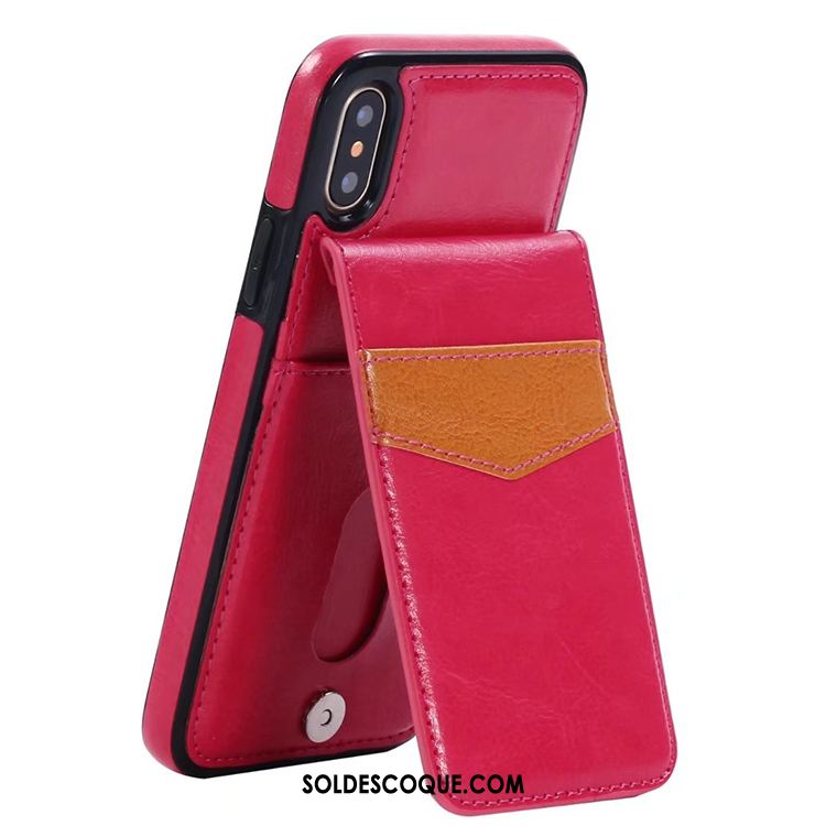 Coque iPhone X Tout Compris Portefeuille Protection Incassable Téléphone Portable Soldes