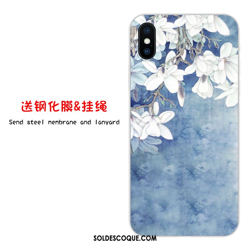 Coque iPhone X Tout Compris Rose Téléphone Portable Incassable Étui Pas Cher