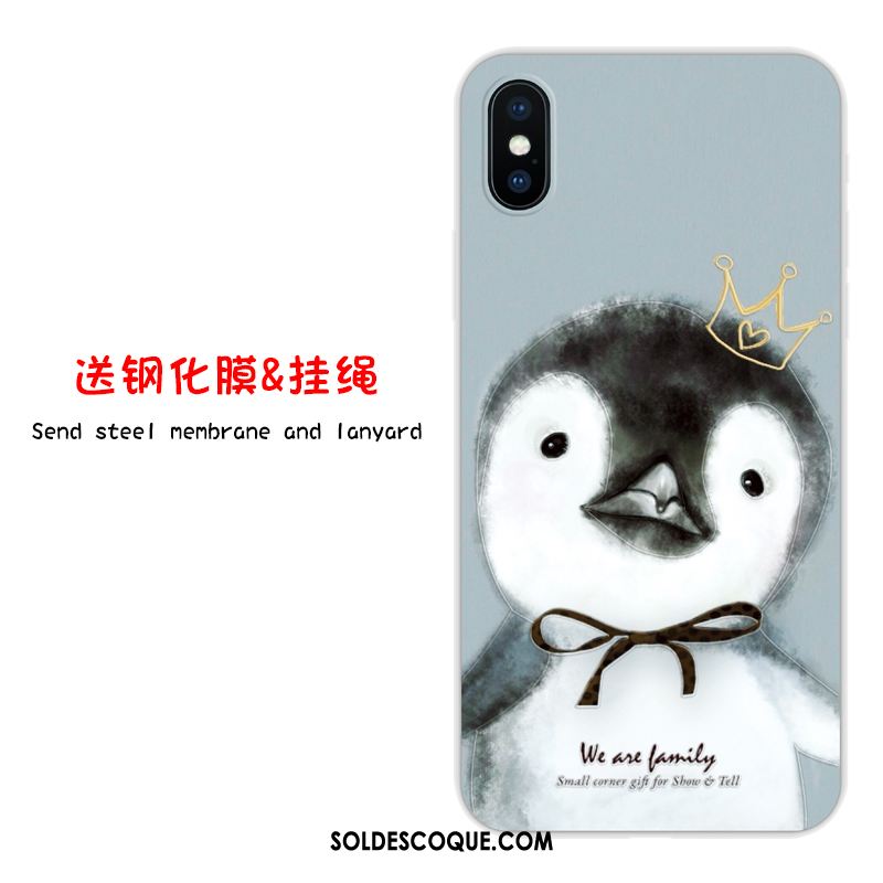 Coque iPhone X Tout Compris Rose Téléphone Portable Incassable Étui Pas Cher