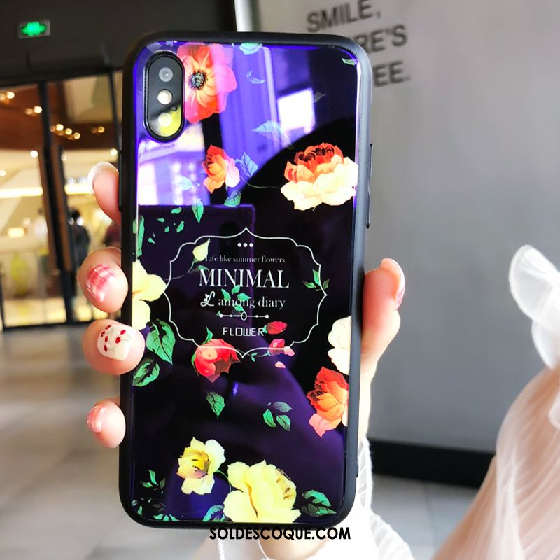 Coque iPhone X Verre Tout Compris Nouveau Téléphone Portable Étui Pas Cher