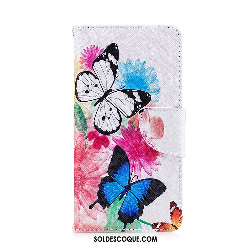 Coque iPhone Xr Bleu Dessin Animé Téléphone Portable Étui Peinture Housse En Vente