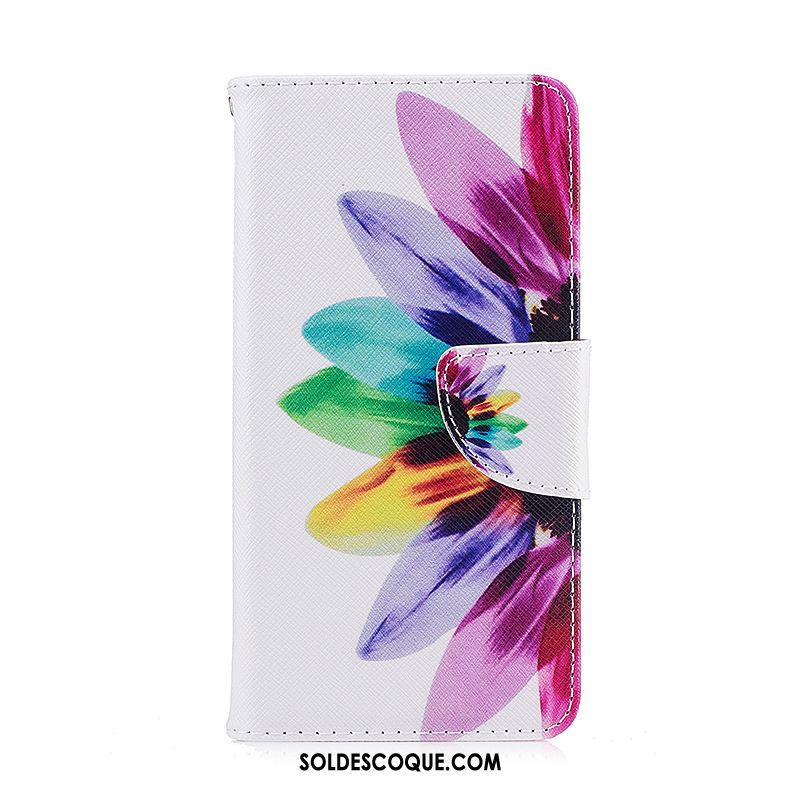 Coque iPhone Xr Bleu Dessin Animé Téléphone Portable Étui Peinture Housse En Vente