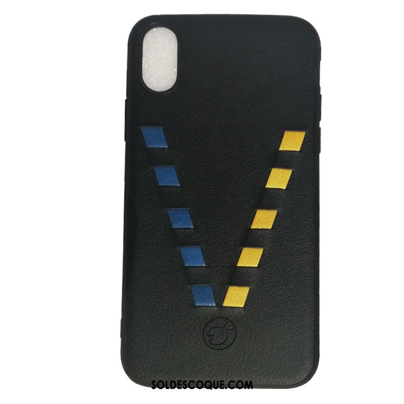 Coque iPhone Xr Manuel Nouveau Téléphone Portable Étoile Noir Pas Cher