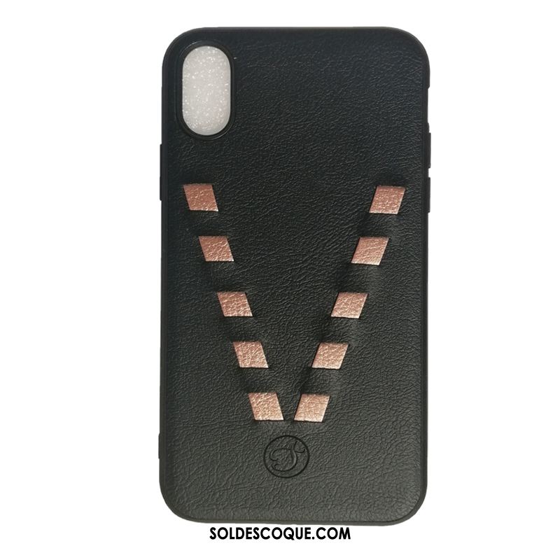 Coque iPhone Xr Manuel Nouveau Téléphone Portable Étoile Noir Pas Cher