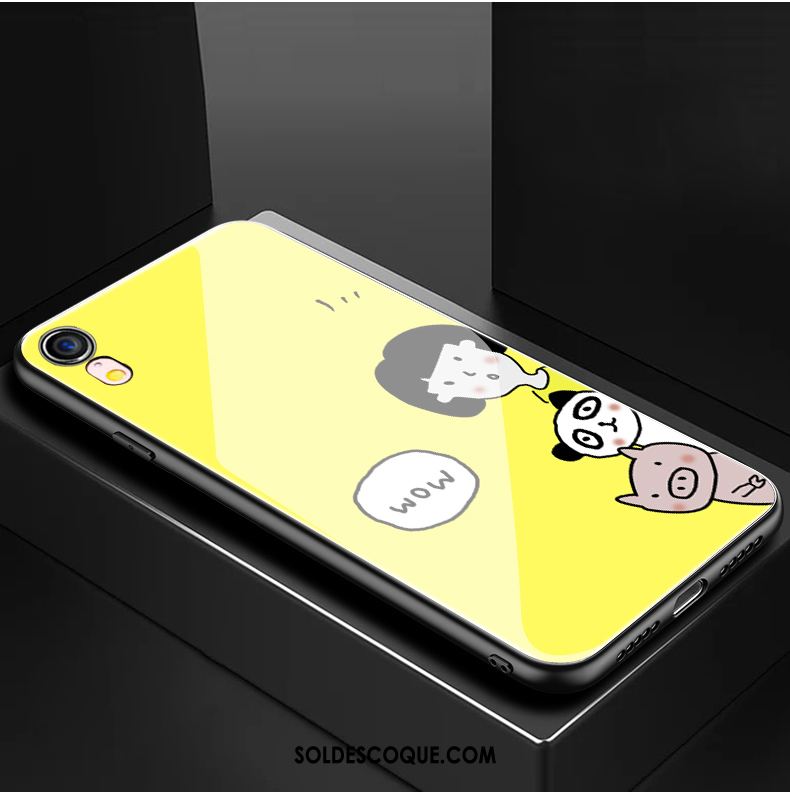 Coque iPhone Xr Marque De Tendance Créatif Dessin Animé Incassable Bleu En Ligne