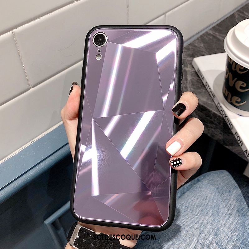 Coque iPhone Xr Nouveau Verre Tout Compris Marque De Tendance Téléphone Portable Pas Cher