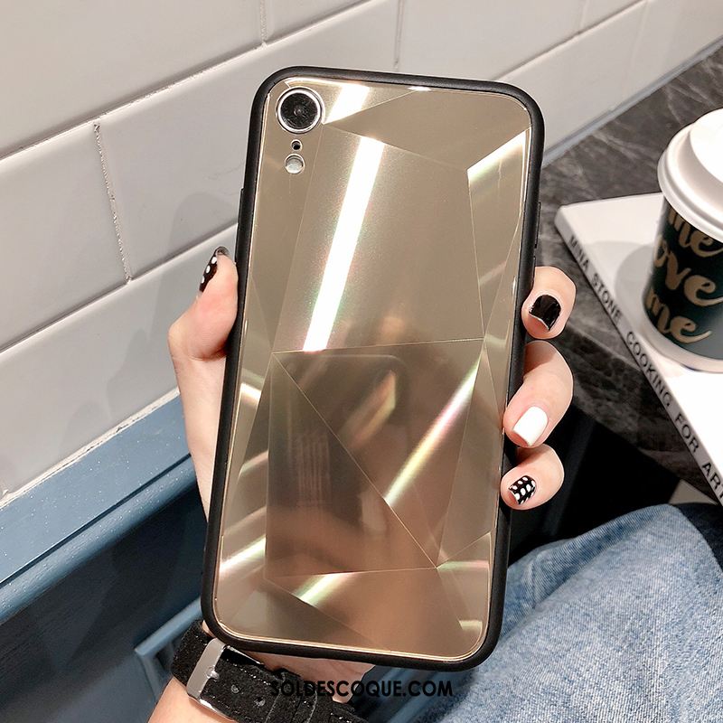 Coque iPhone Xr Nouveau Verre Tout Compris Marque De Tendance Téléphone Portable Pas Cher