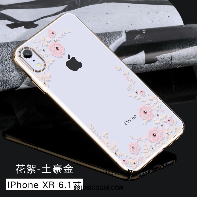 Coque iPhone Xr Protection Luxe Tout Compris Mode Transparent Soldes