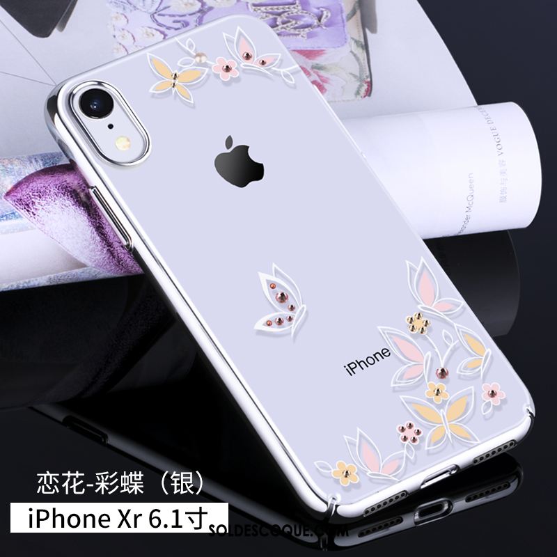Coque iPhone Xr Protection Luxe Tout Compris Mode Transparent Soldes