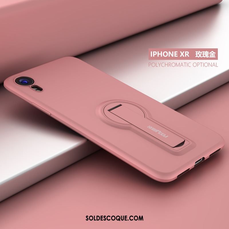 Coque iPhone Xr Tout Compris Nouveau Silicone Personnalité Délavé En Daim Housse En Ligne