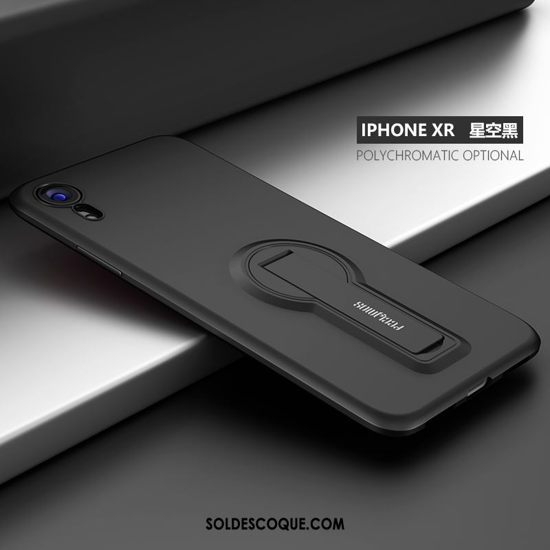 Coque iPhone Xr Tout Compris Nouveau Silicone Personnalité Délavé En Daim Housse En Ligne