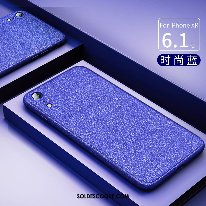 Coque iPhone Xr Étui Silicone Blanc Incassable Tendance Housse En Ligne