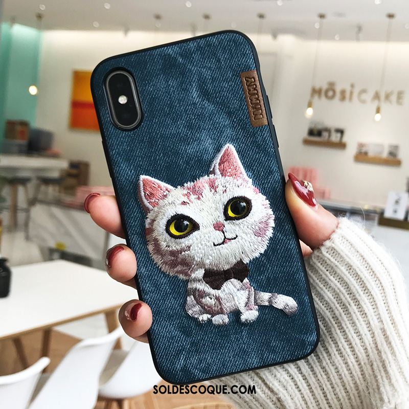 Coque iPhone Xs Célébrité Nouveau Dessin Animé Protection Charmant Housse Soldes