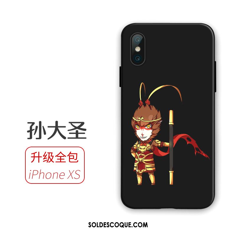 Coque iPhone Xs Fluide Doux Tendance Téléphone Portable Ornements Suspendus Étui En Vente