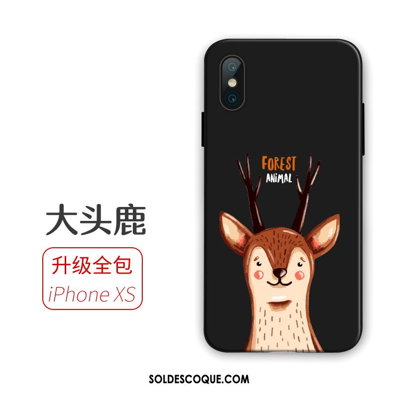 Coque iPhone Xs Fluide Doux Tendance Téléphone Portable Ornements Suspendus Étui En Vente