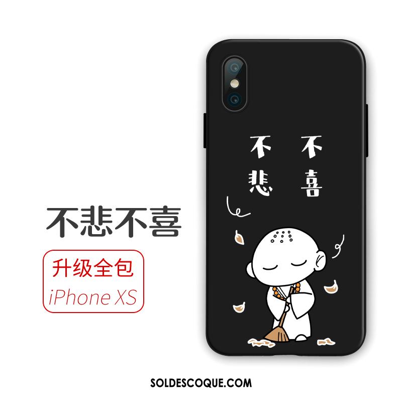 Coque iPhone Xs Fluide Doux Téléphone Portable Ornements Suspendus Incassable Étui En Vente