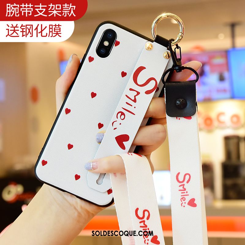 Coque iPhone Xs Incassable Ornements Suspendus Tout Compris Nouveau Fluide Doux Housse En Ligne