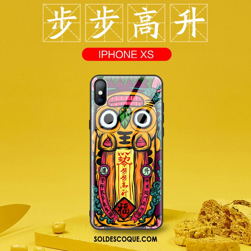 Coque iPhone Xs Marque De Tendance Nouveau Multicolore Tout Compris Net Rouge En Ligne