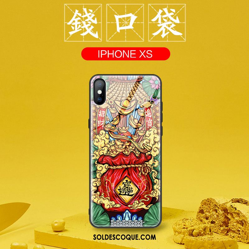 Coque iPhone Xs Marque De Tendance Nouveau Multicolore Tout Compris Net Rouge En Ligne