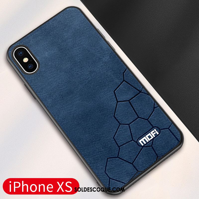 Coque iPhone Xs Marque De Tendance Tout Compris Luxe Téléphone Portable Tissu France