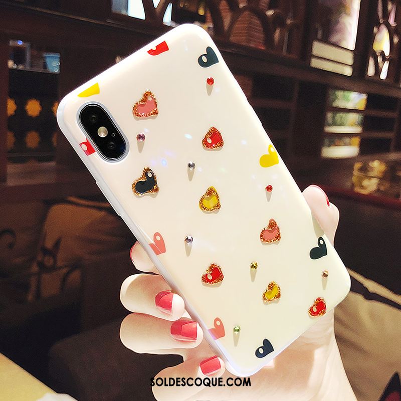 Coque iPhone Xs Max Amour Tout Compris Bleu Incassable Téléphone Portable En Ligne