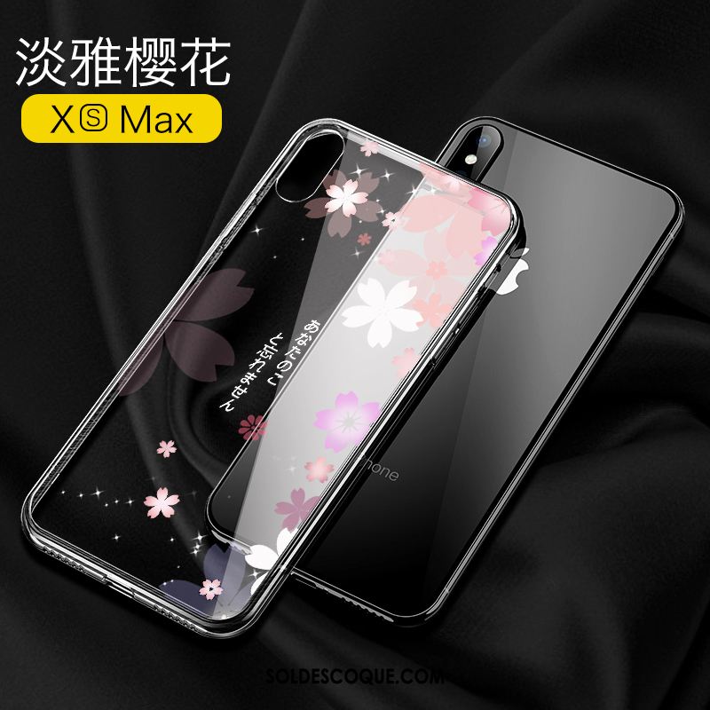 Coque iPhone Xs Max Créatif Personnalité Incassable Transparent Nouveau Pas Cher