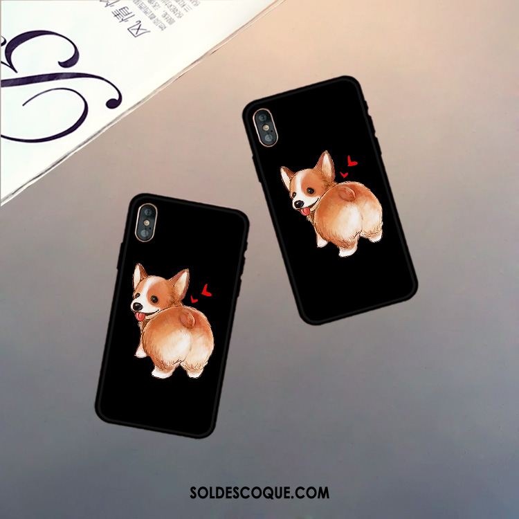 Coque iPhone Xs Max Dessin Animé Téléphone Portable Charmant Tout Compris Incassable Housse Pas Cher