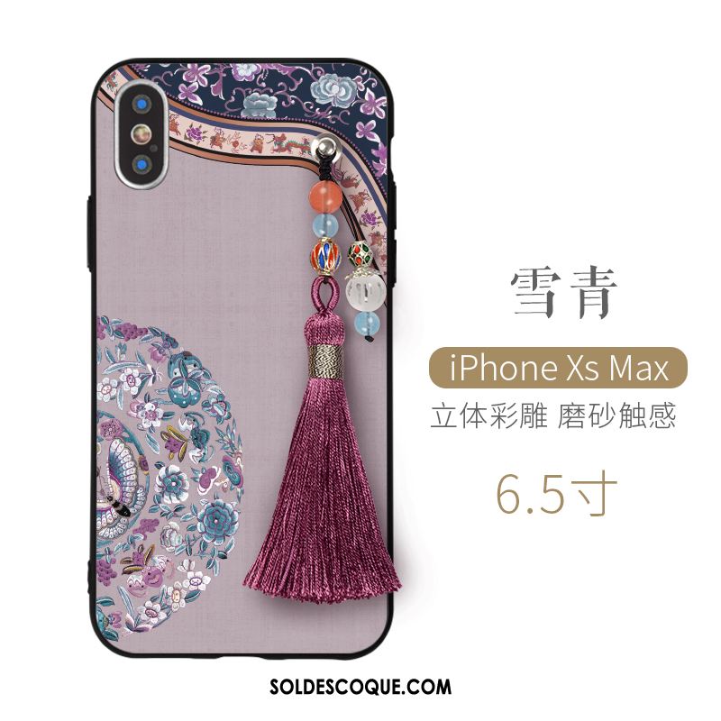 Coque iPhone Xs Max Incassable Personnalité Palais Étui Tout Compris France