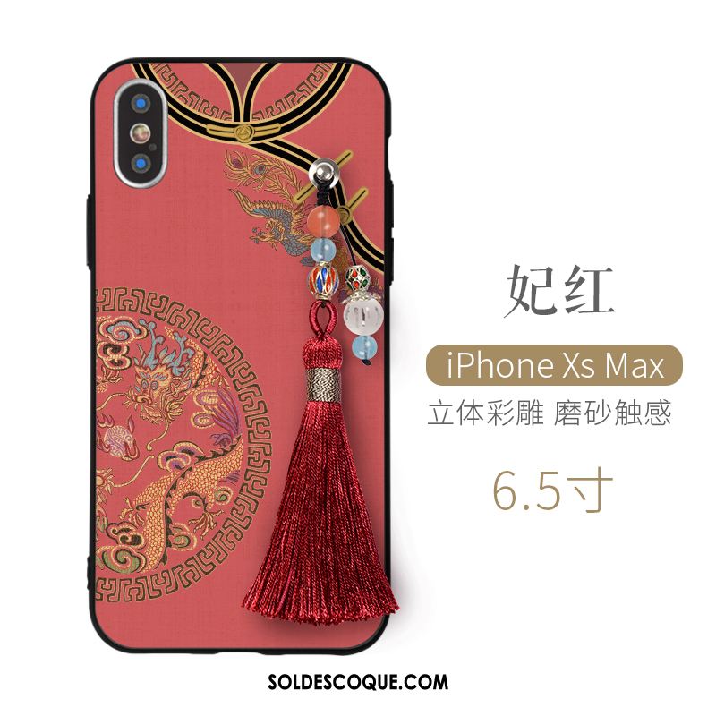 Coque iPhone Xs Max Incassable Personnalité Palais Étui Tout Compris France