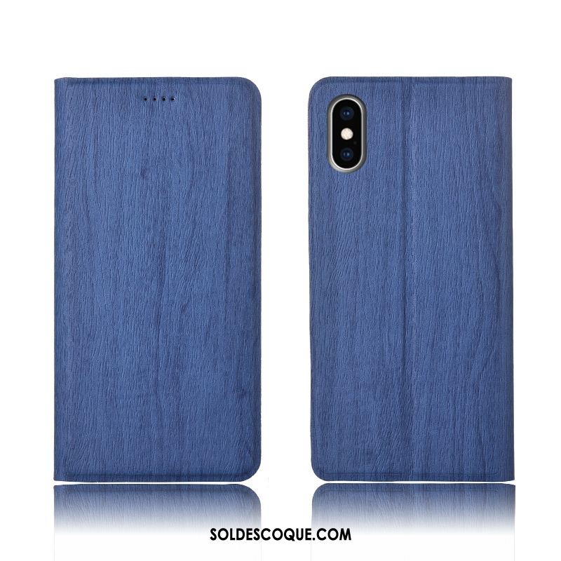 Coque iPhone Xs Max Marque De Tendance Tout Compris Téléphone Portable Créatif Étui En Cuir Soldes