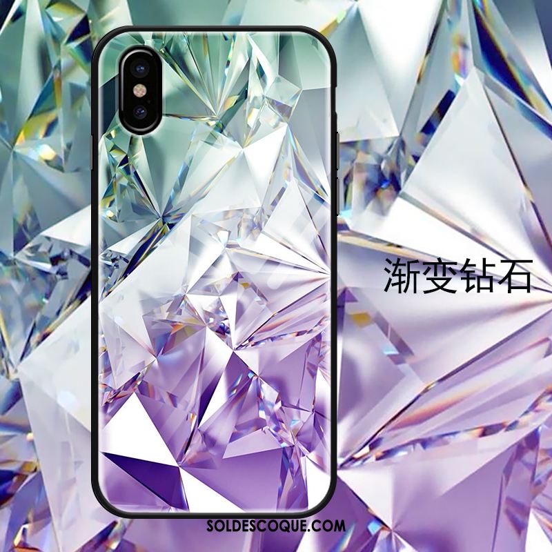 Coque iPhone Xs Max Nouveau Miroir Protection Étui Incassable Soldes