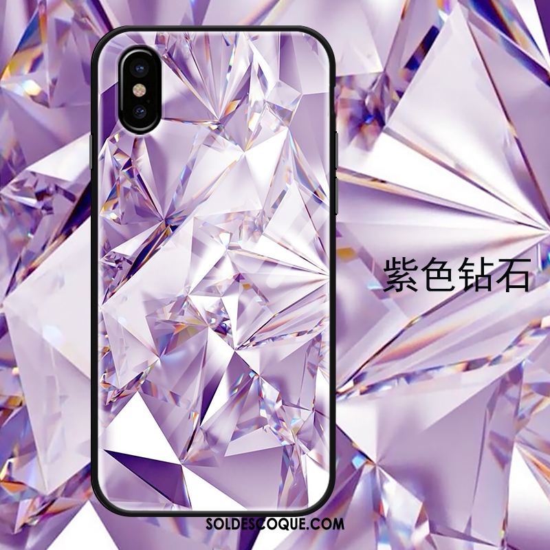 Coque iPhone Xs Max Nouveau Miroir Protection Étui Incassable Soldes