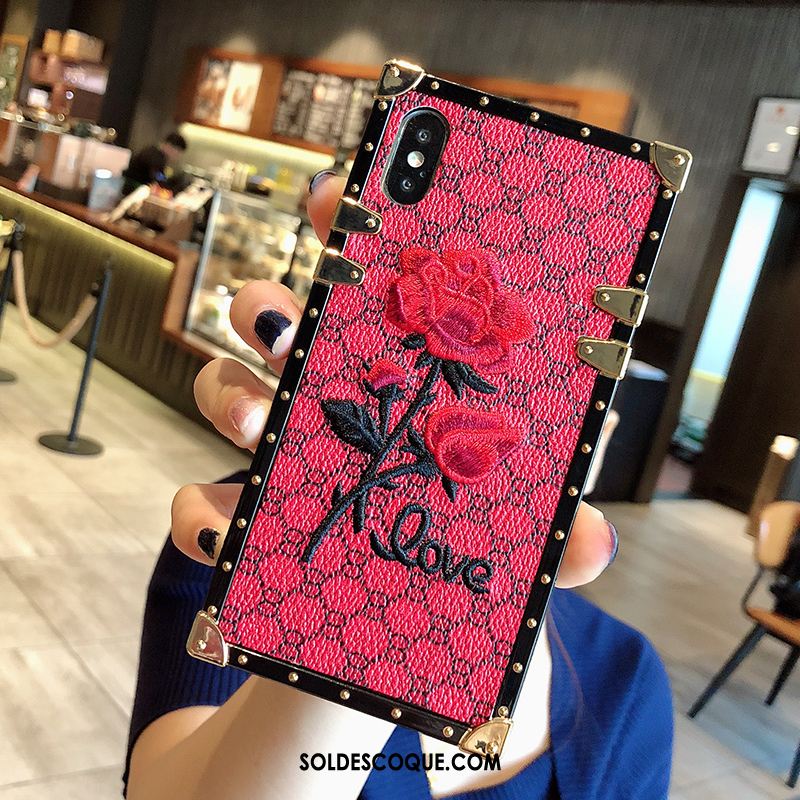 Coque iPhone Xs Max Ornements Suspendus Marque De Tendance Incassable Tout Compris Broderie Housse France