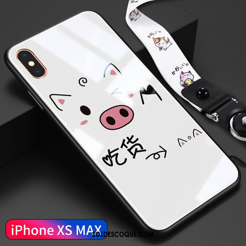 Coque iPhone Xs Max Ornements Suspendus Téléphone Portable Incassable Protection Étui En Ligne