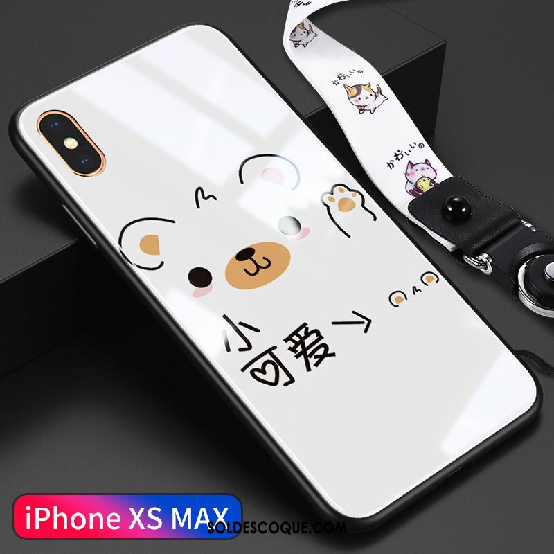 Coque iPhone Xs Max Ornements Suspendus Téléphone Portable Incassable Protection Étui En Ligne