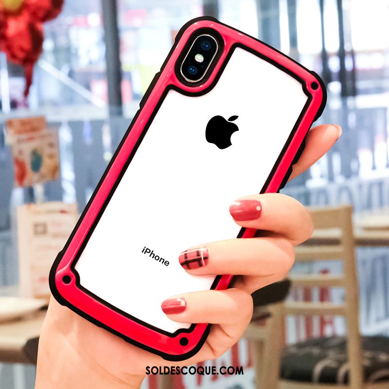 Coque iPhone Xs Max Protection Incassable Étui Marque De Tendance Fluide Doux Housse En Ligne