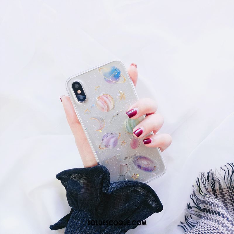 Coque iPhone Xs Max Rose Rêver Téléphone Portable Étui Planète Soldes