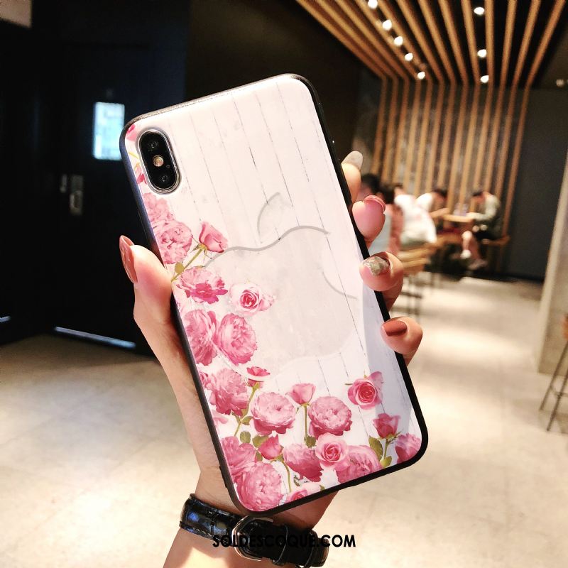 Coque iPhone Xs Max Silicone Incassable Téléphone Portable Nouveau Personnalité Soldes